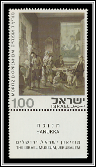 Hanukkah; Moritz D. Oppenheim