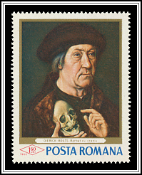 Man with a Skull Dieric Bouts