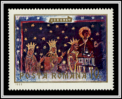 Stephen the Great & Family, Voroneț Monastery