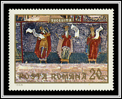 Three Prophets, Sucevița Monastery.