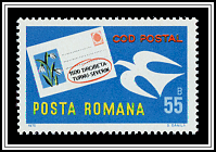 Post Card with Postal Code