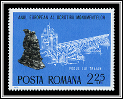 Ruin & Projected Reconstruction of Trajan's Bridge
