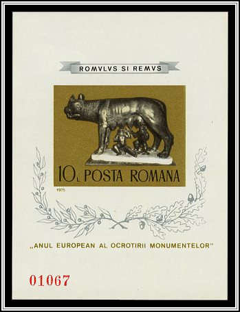 The Capitoline Wolf - Bronze Sculpture in Rome Depicting a Wolf Suckling Romulus & Remus
