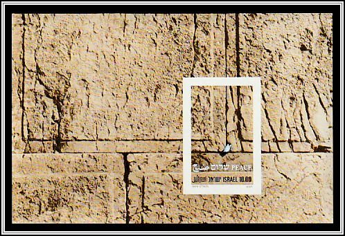 Paper in Western Wall
