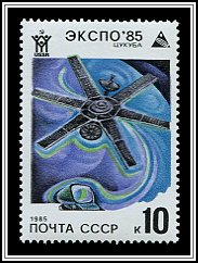 Molniya-1 Communication Satellite