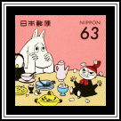 Moominmamma & Little My 