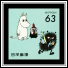 Moomin, Little My & Stinky 